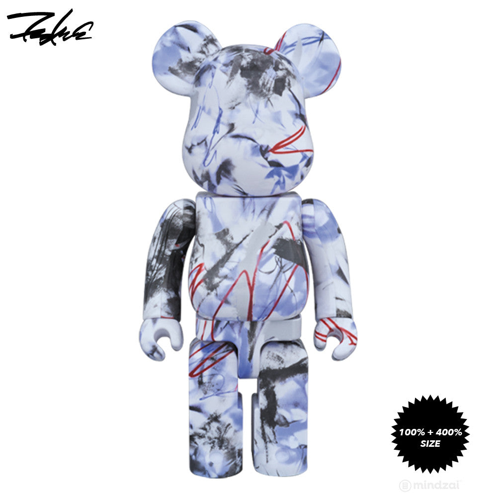 Futura Bearbrick 100% and 400% Set by Medicom Toy x Futura - Pre-order - Mindzai  - 4
