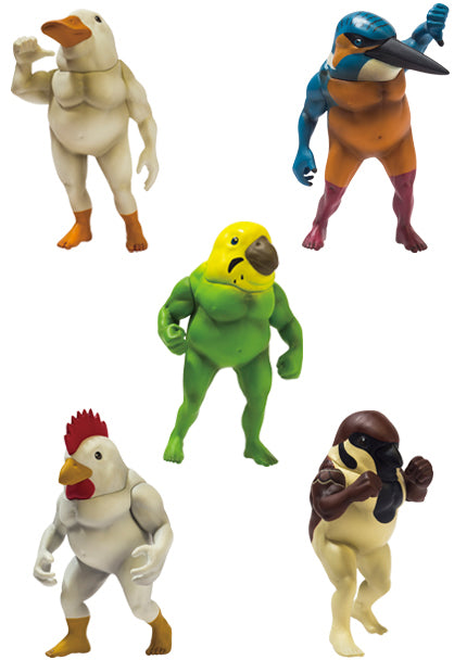 Muscle Birds Gachimuchidori by Takio Chan x Medicom Toy