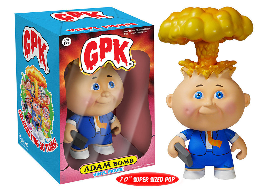 Garbage Pail Kids: Adam Bomb 10" Vinyl Figure. - Mindzai  - 2