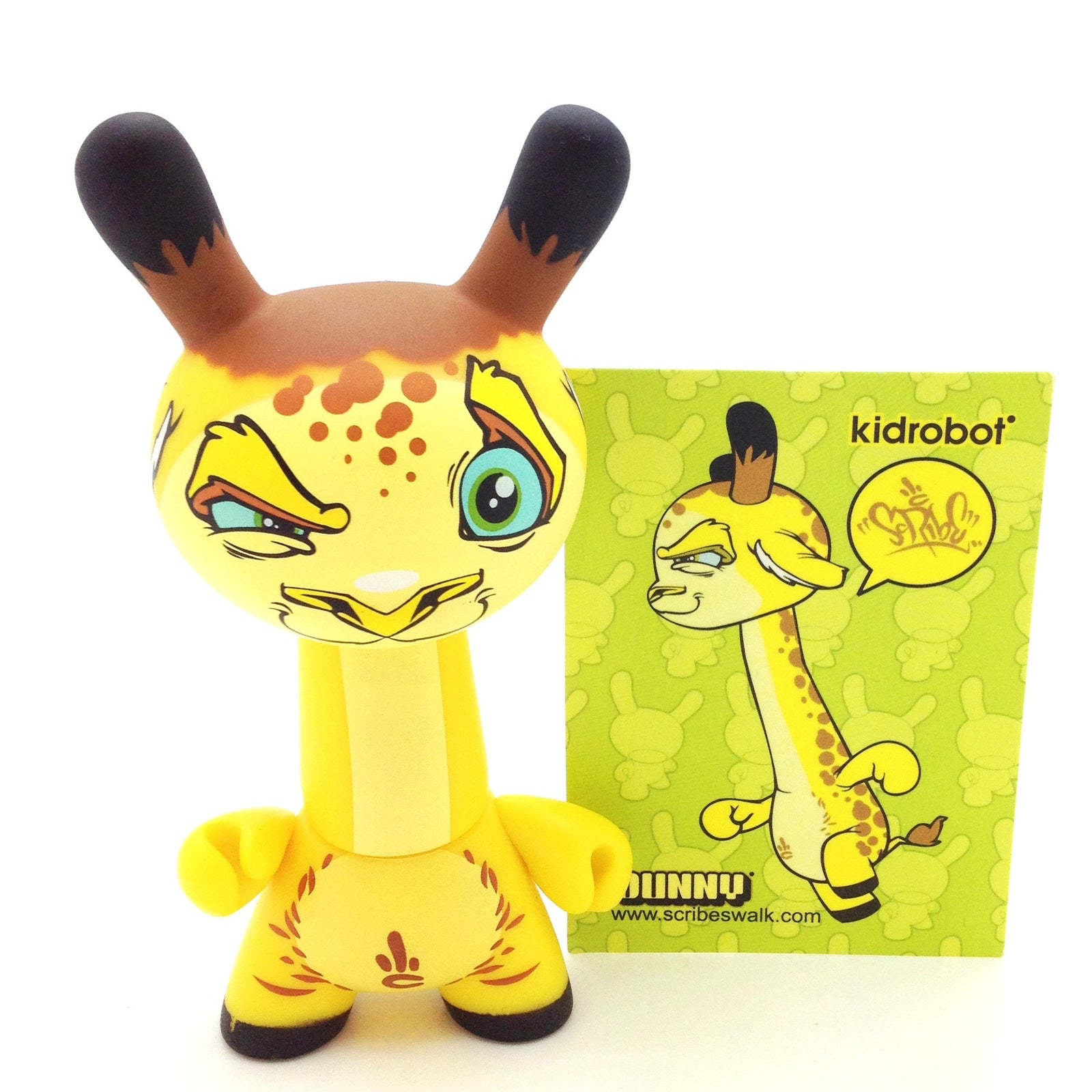 Dunny 2012 Series - Giraffe Dunny (Scribe)