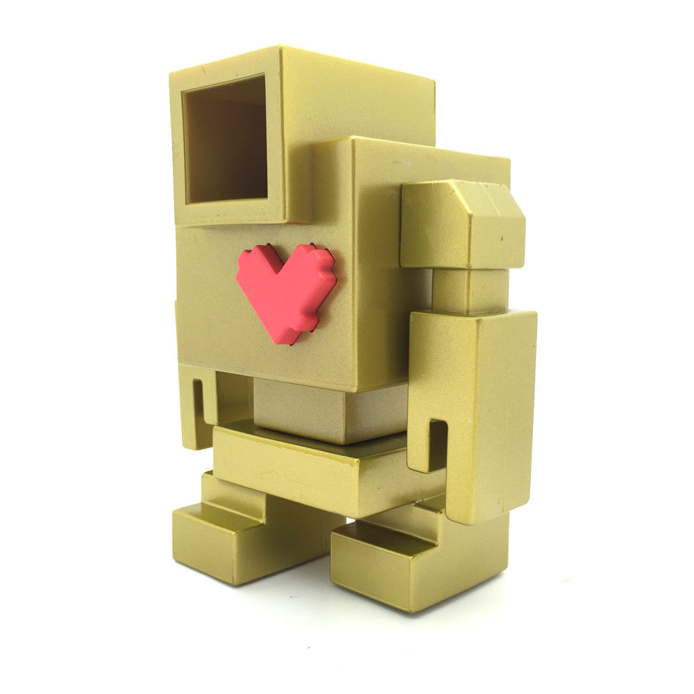 Gold Lovebot by Matthew Del Degan - Mindzai  - 2