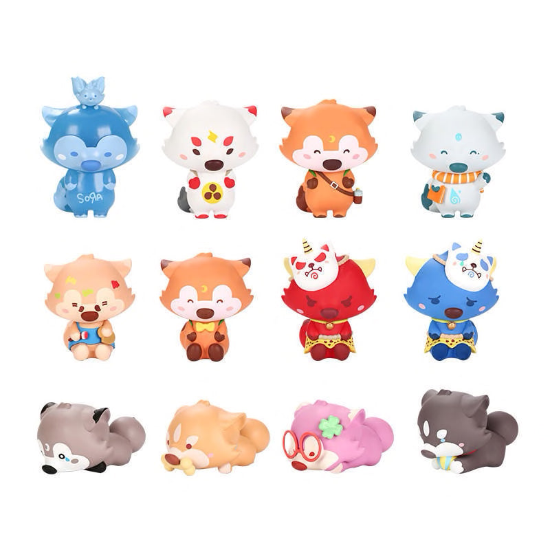 Goobi The Kid Fox Blind Box Series Toy by OKLuna x POP MART