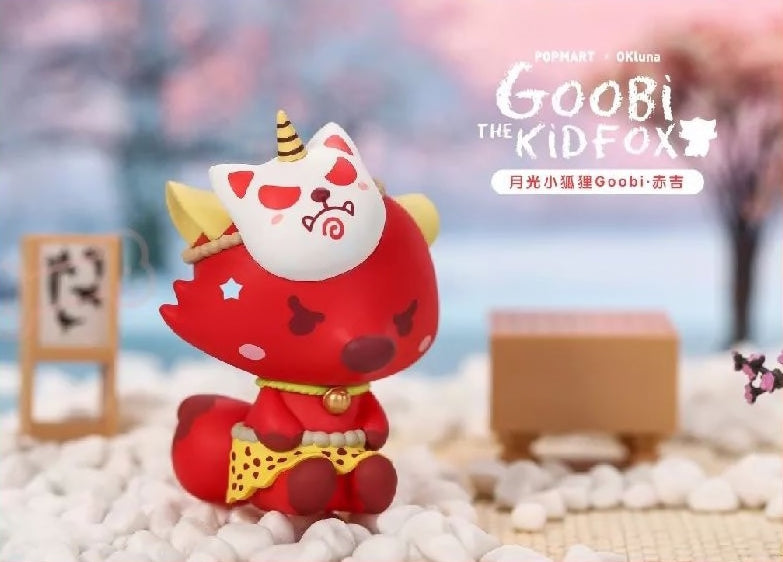 Goobi The Kid Fox Blind Box Series Toy by OKLuna x POP MART