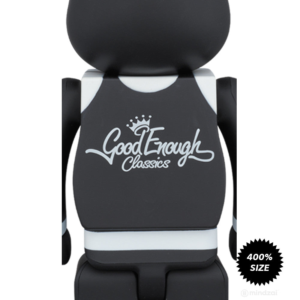 Good Enough x Medicom Toy "Classics" Black 400% Bearbrick