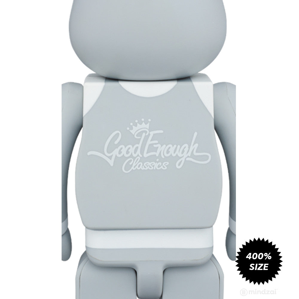 Good Enough x Medicom Toy "Classics" Grey 400% Bearbrick