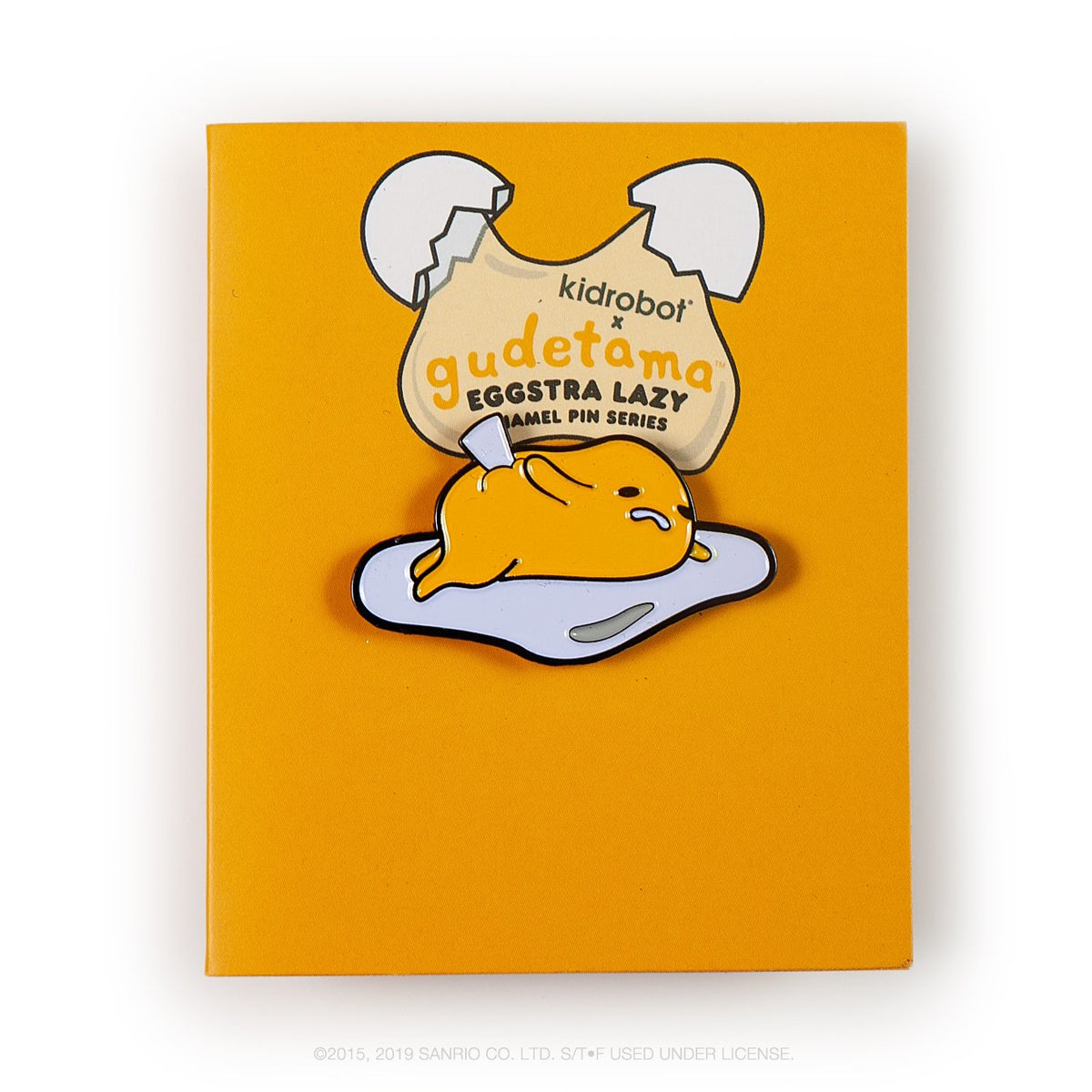 Gudetama Eggstra Lazy Enamel Pins Blind Box Series by Kidrobot x Sanrio