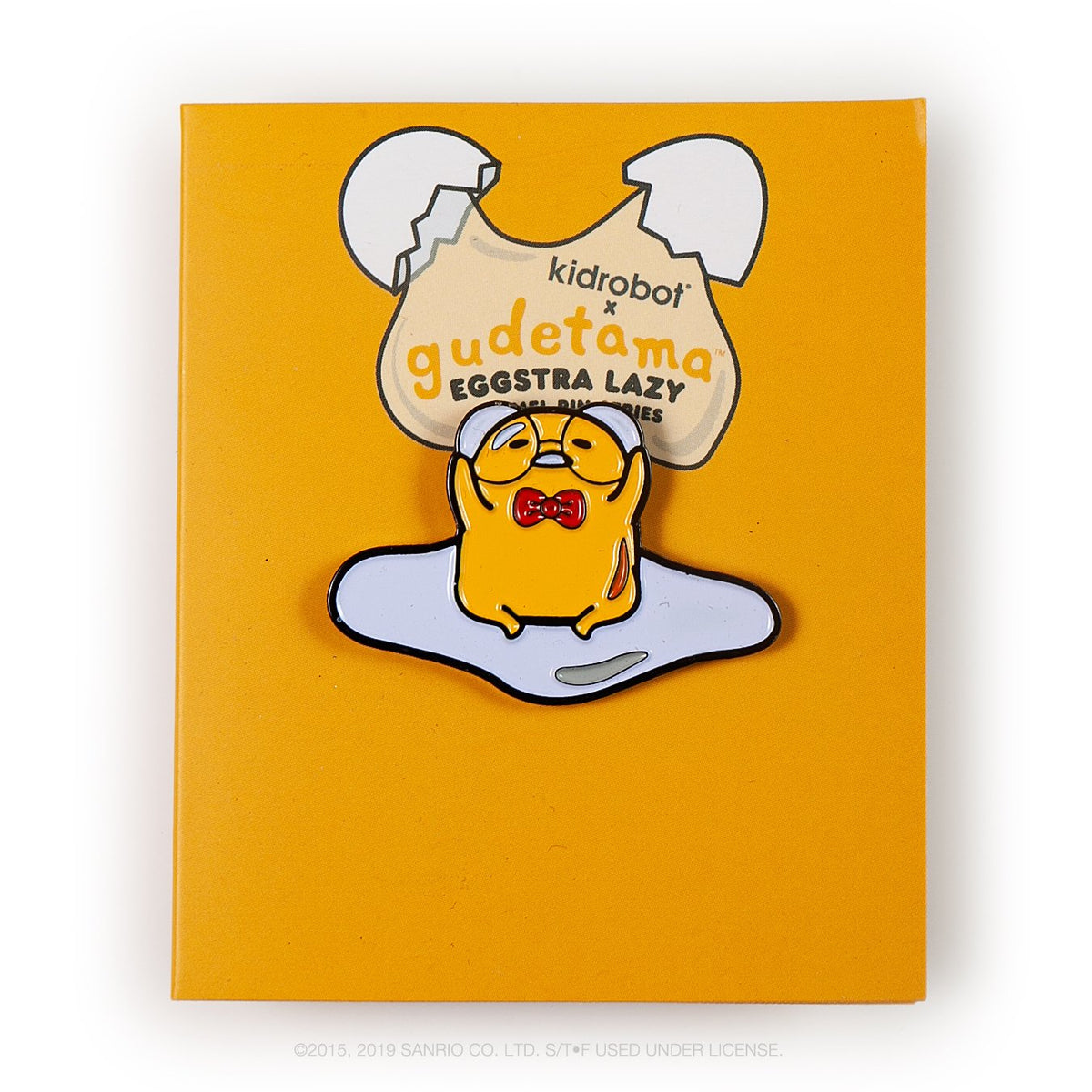 Gudetama Eggstra Lazy Enamel Pins Blind Box Series by Kidrobot x Sanrio