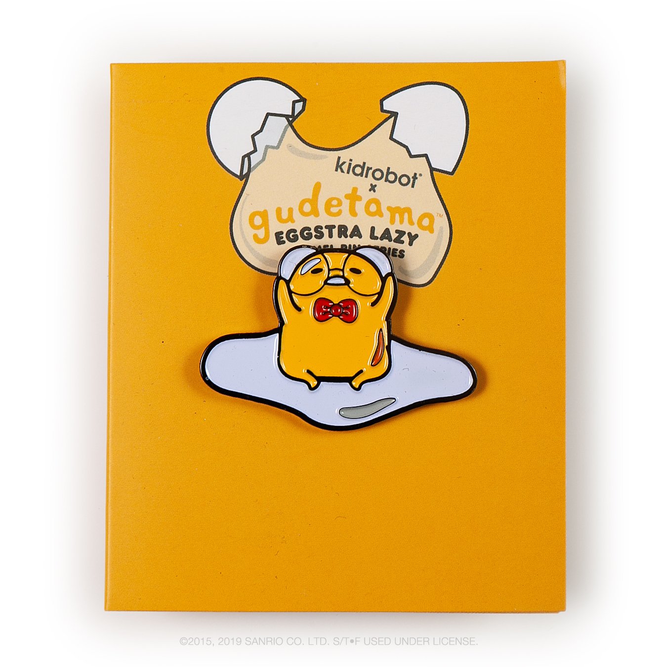 Gudetama Eggstra Lazy Enamel Pins Blind Box Series by Kidrobot x Sanrio