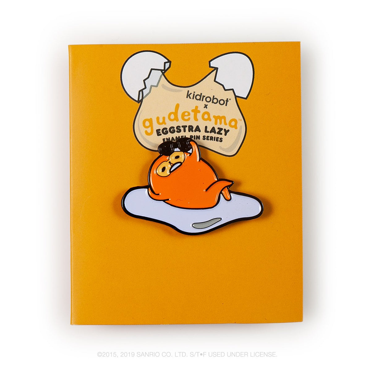Gudetama Eggstra Lazy Enamel Pins Blind Box Series by Kidrobot x Sanrio