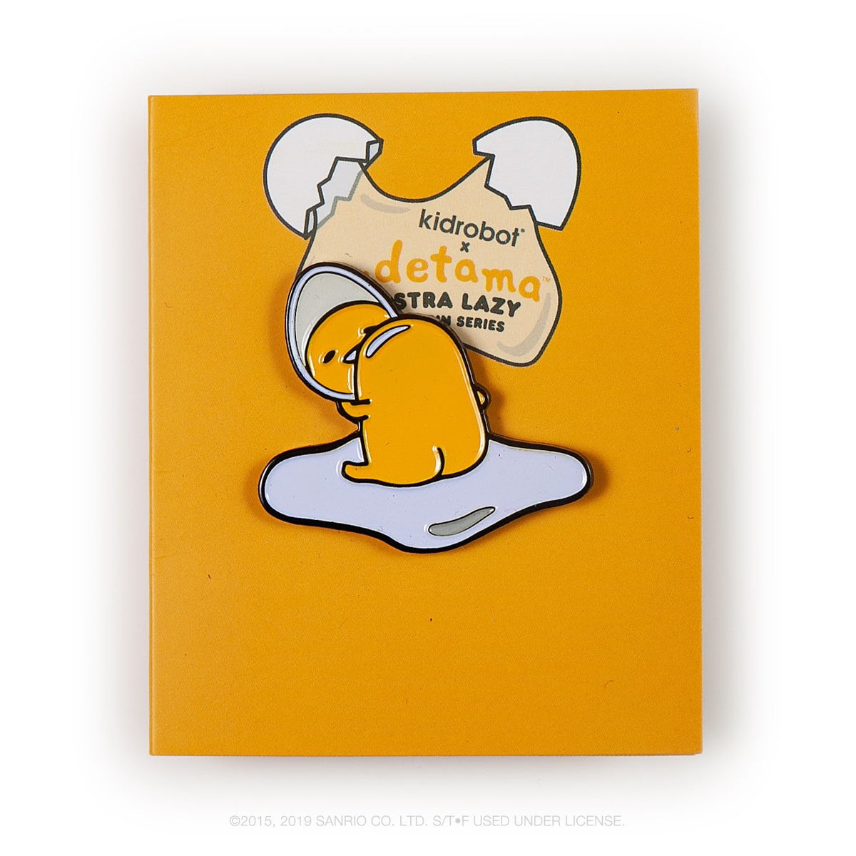 Gudetama Eggstra Lazy Enamel Pins Blind Box Series by Kidrobot x Sanrio