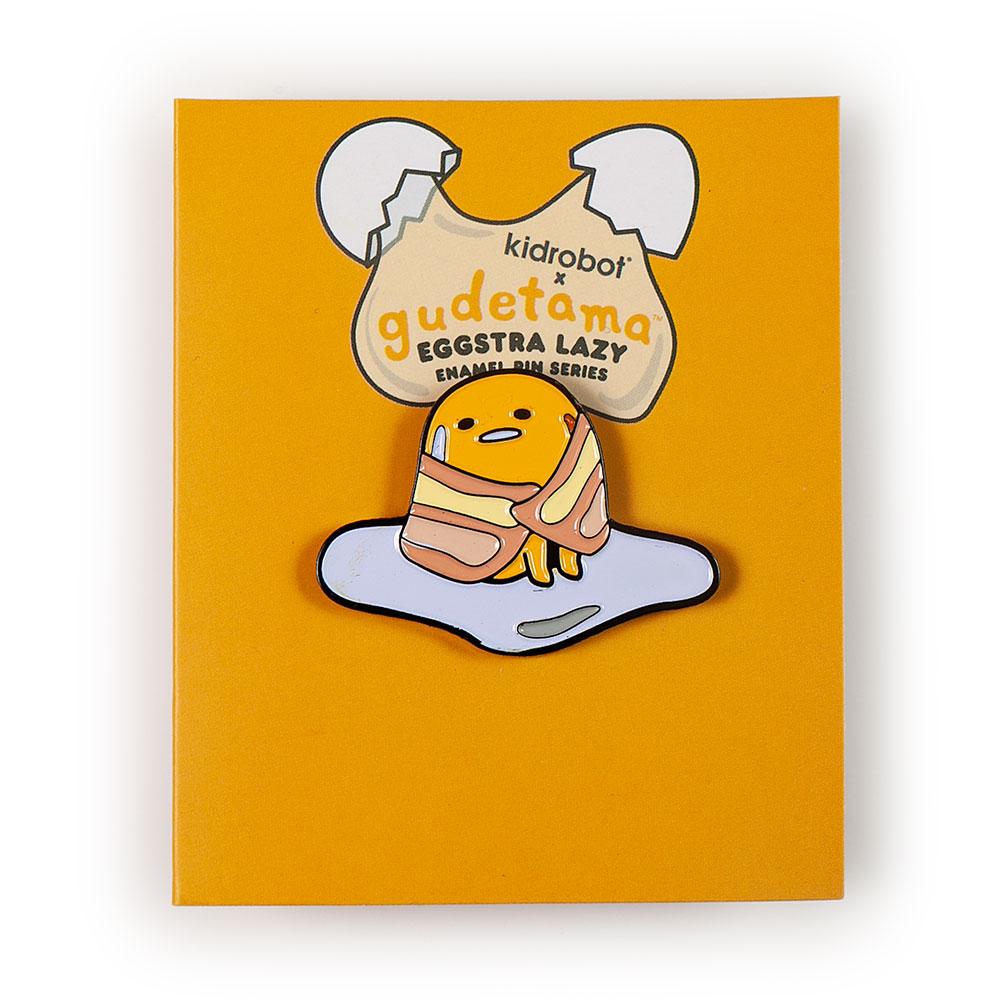 Gudetama Eggstra Lazy Enamel Pins Blind Box Series by Kidrobot x Sanrio