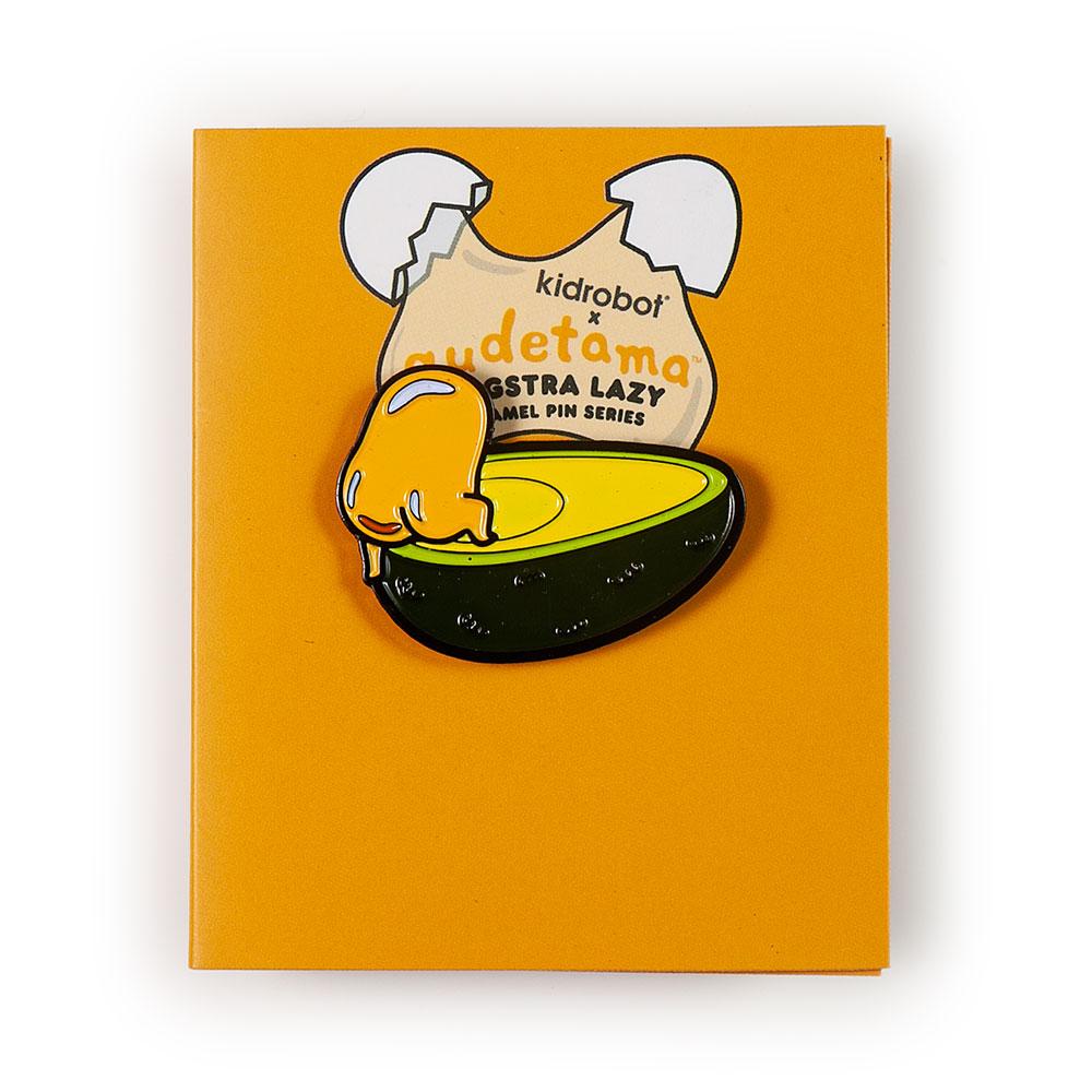 Gudetama Eggstra Lazy Enamel Pins Blind Box Series by Kidrobot x Sanrio