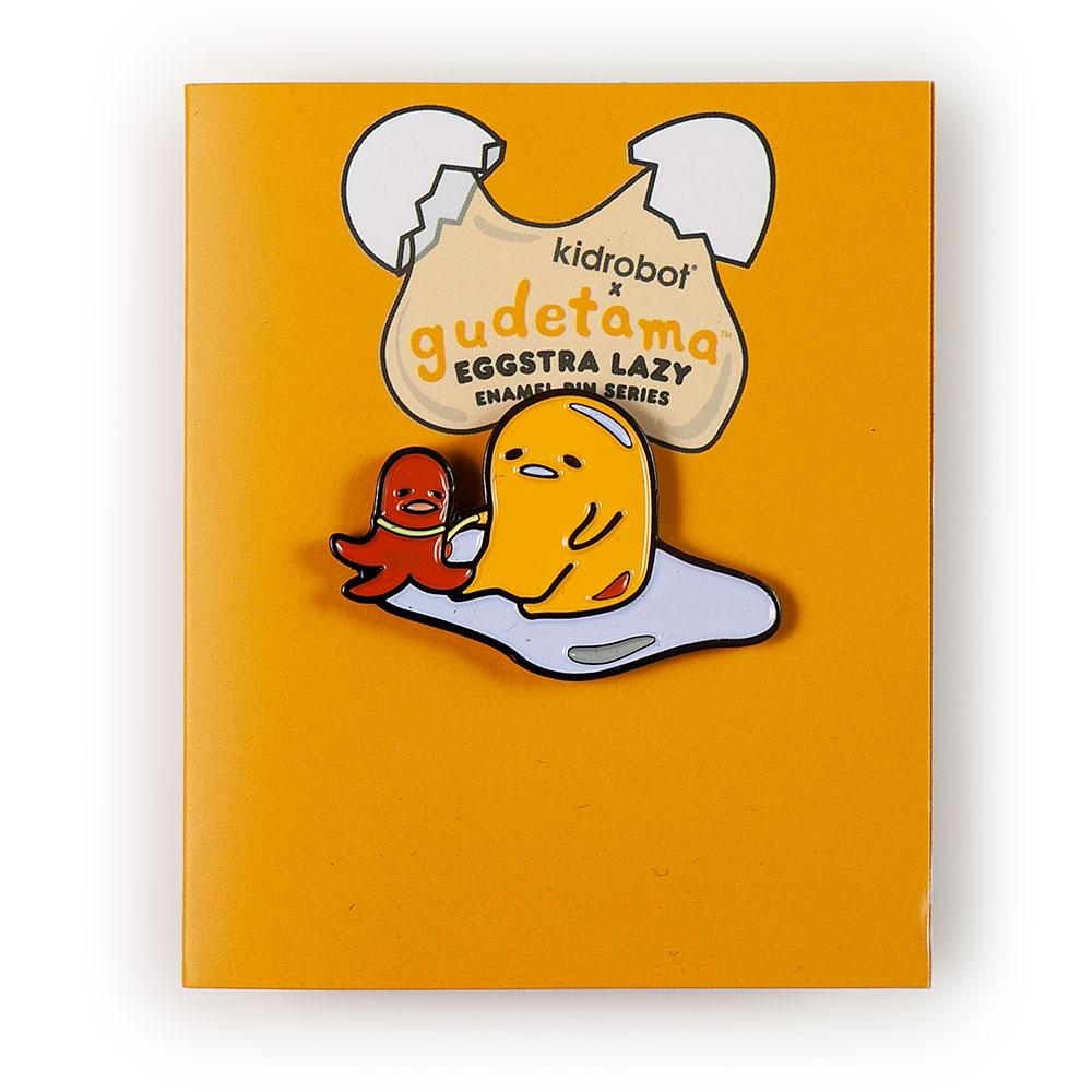Gudetama Eggstra Lazy Enamel Pins Blind Box Series by Kidrobot x Sanrio
