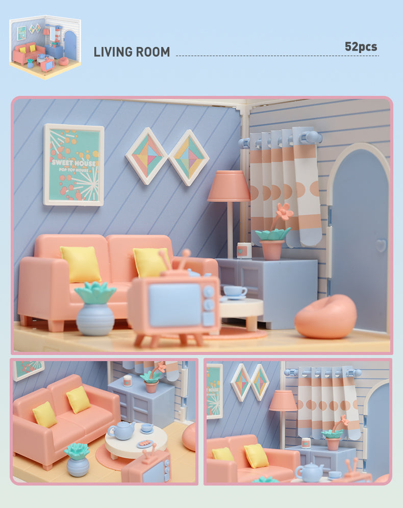 Sweet House Diorama Toy Sets by POP MART