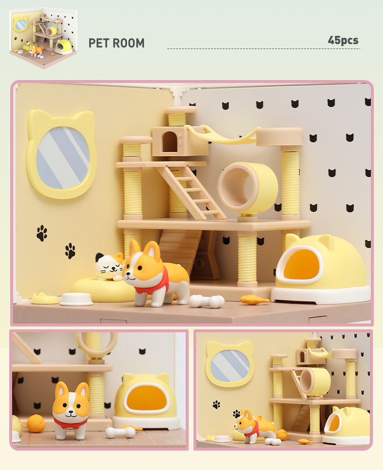 Sweet House Diorama Toy Sets by POP MART