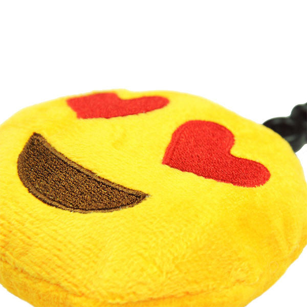 Hearts Emoji Plush Toy Clip - Mindzai  - 2