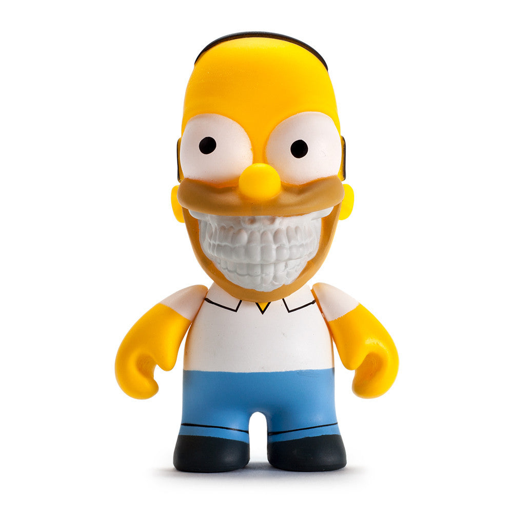 Homer Grin 3 inch by Ron English x Kidrobot - Mindzai  - 1
