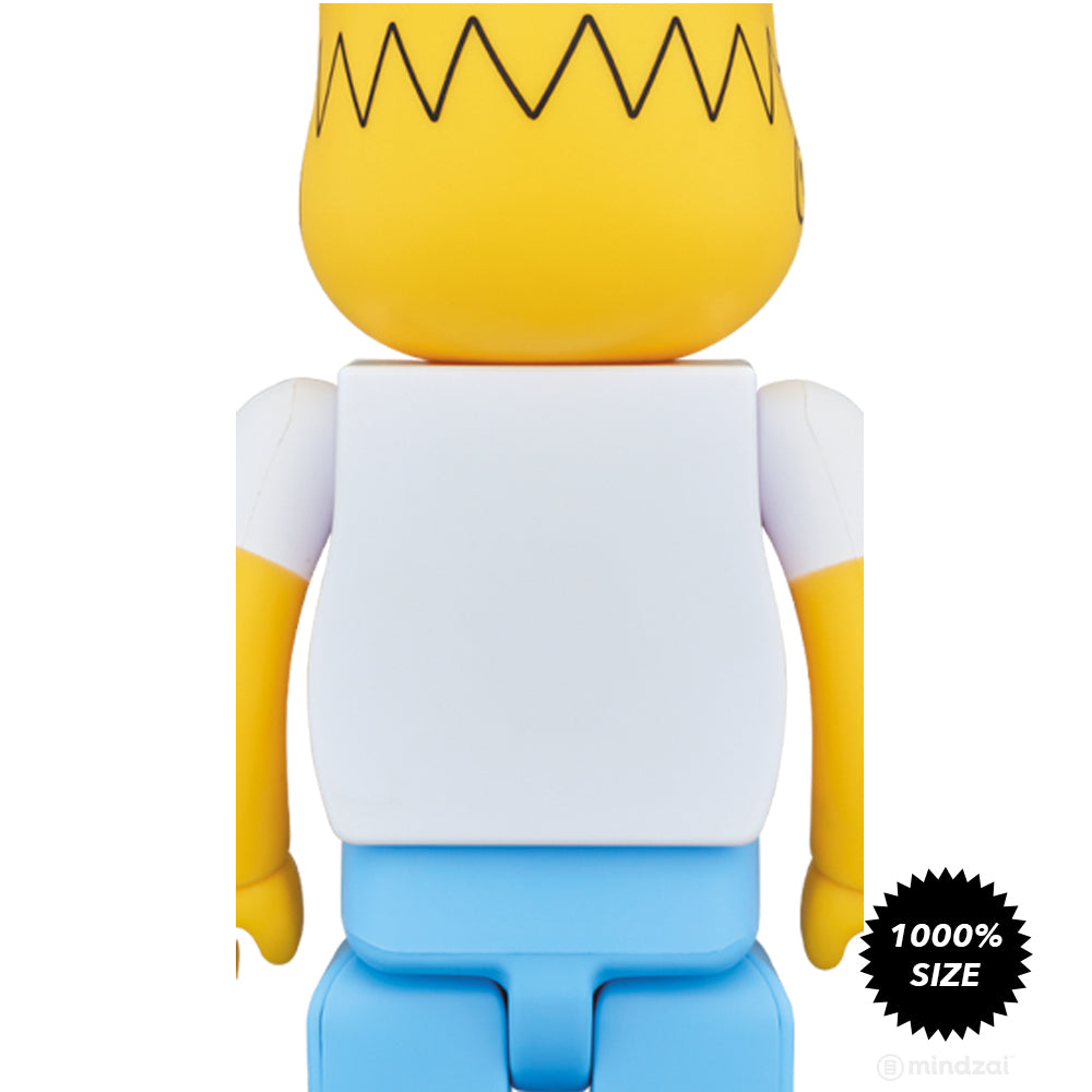 Homer Simpson 1000% Bearbrick by The Simpsons x Medicom Toy - Mindzai