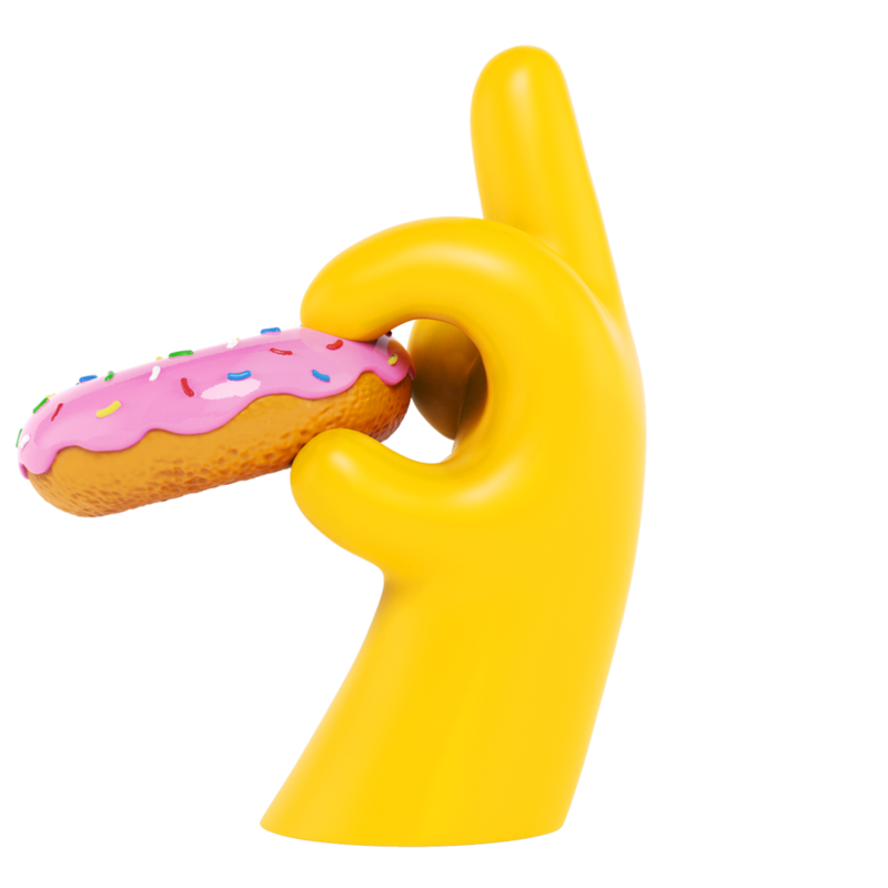 I Donut Care by Abell Octovan x Mighty Jaxx