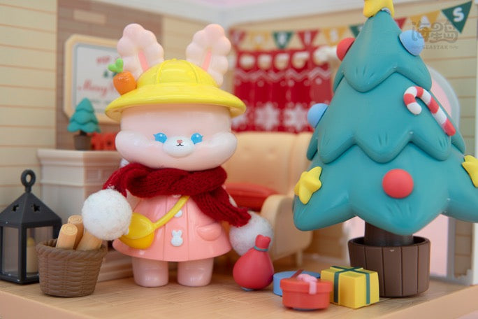 Popo Cops Rabbit PoPo Rabbit Pink Version by SeaStar Studios - Mindzai Toy Shop