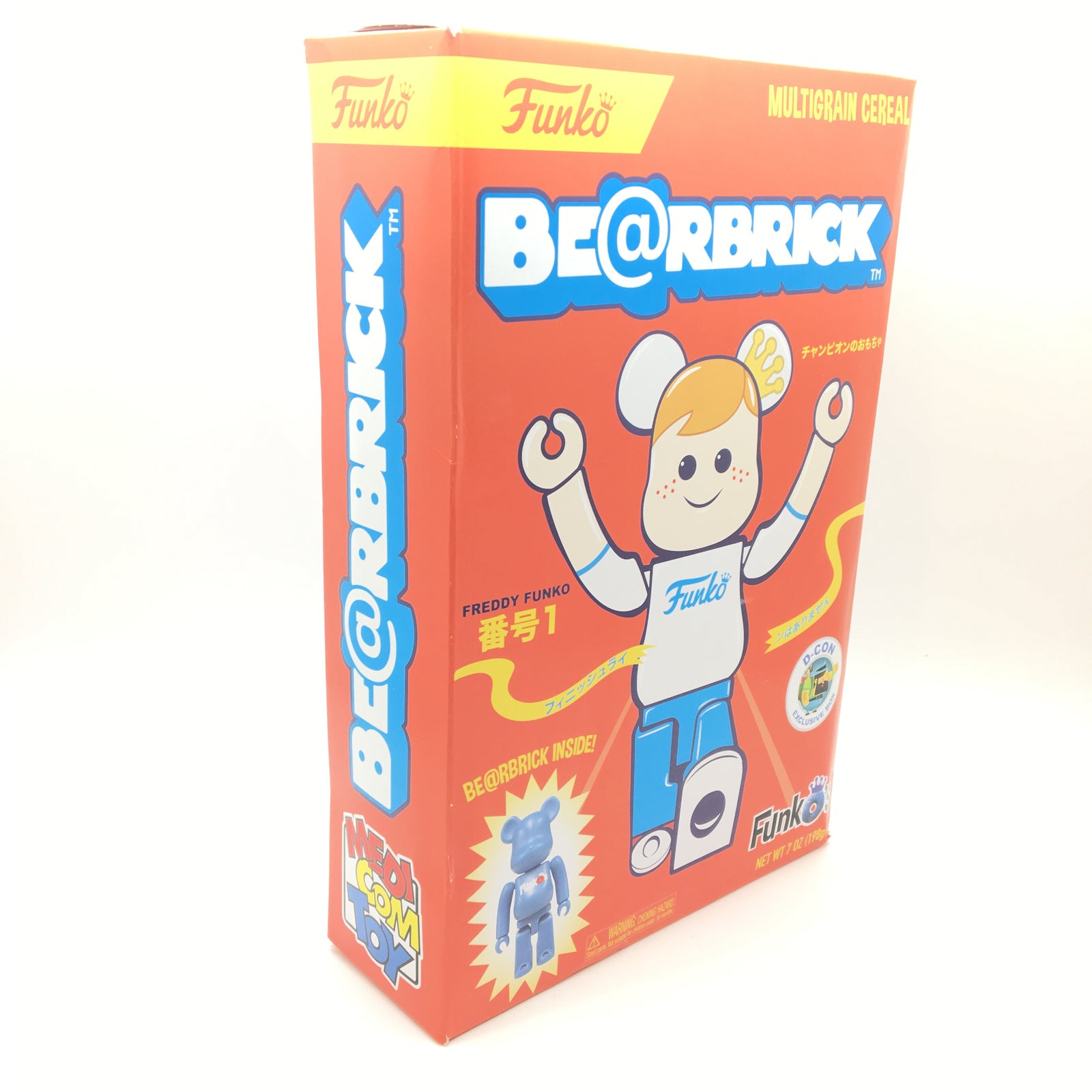 Bearbrick Funko's Cereal with 100% Bearbrick Figure Designer Con ( DCON ) Exclusive - Red Box