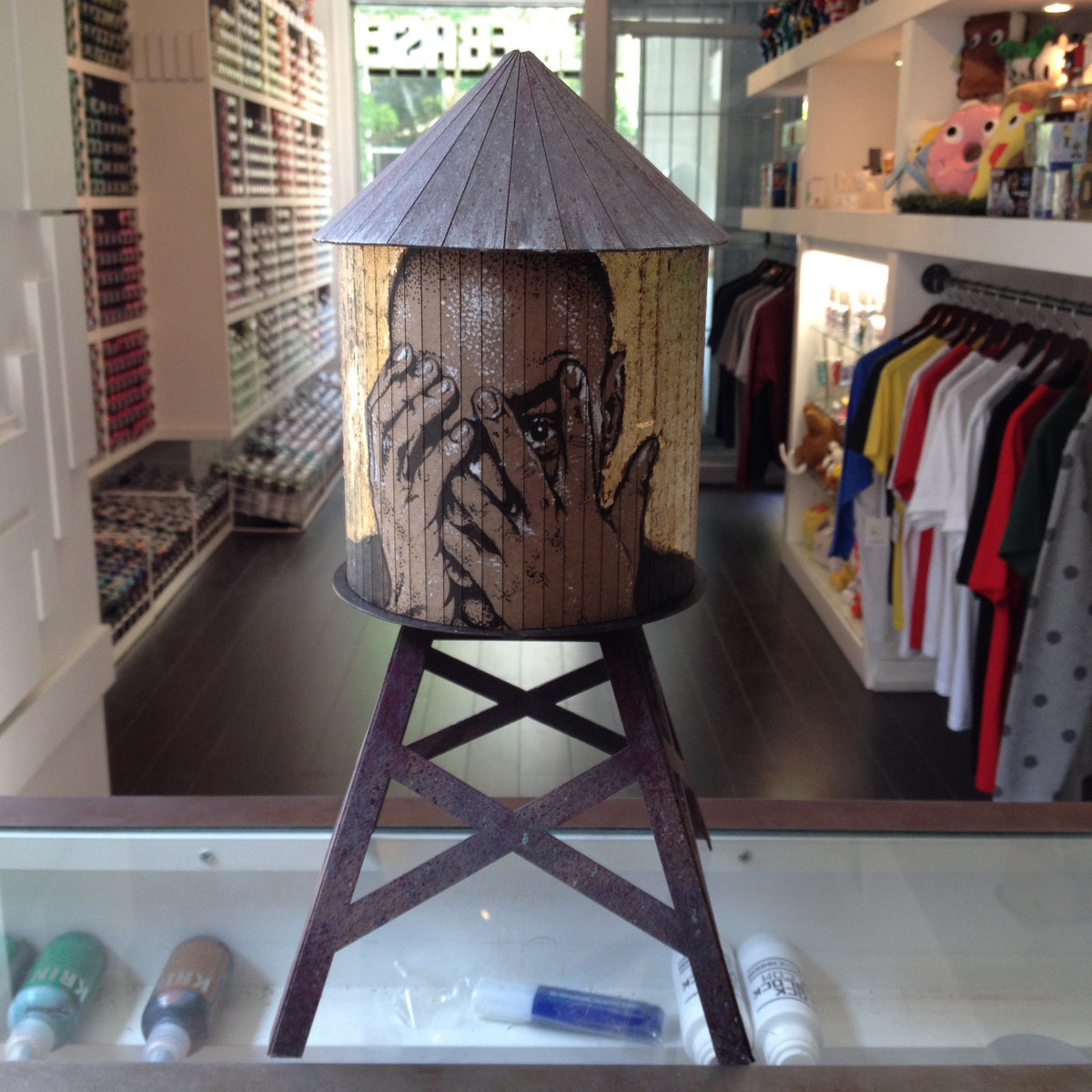 Kevin Ledo Custom Boundless Brooklyn Water Tower - Mindzai  - 1