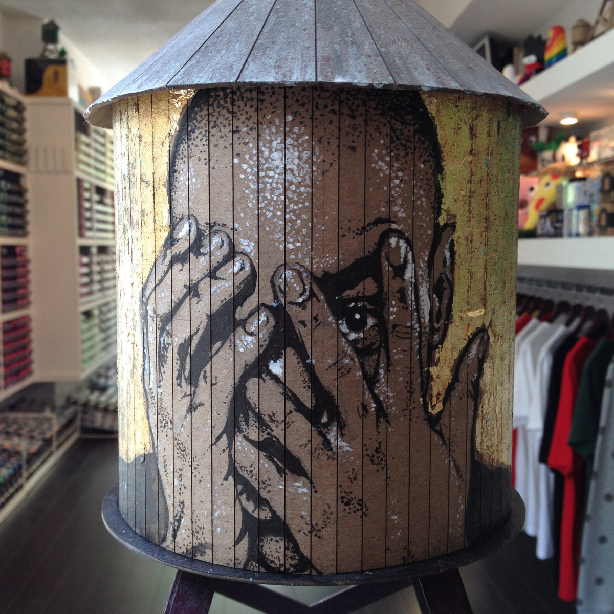 Kevin Ledo Custom Boundless Brooklyn Water Tower - Mindzai  - 2