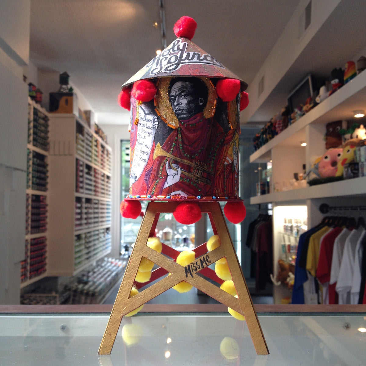 Miss Me Art Custom Boundless Brooklyn Water Tower - Mindzai  - 1