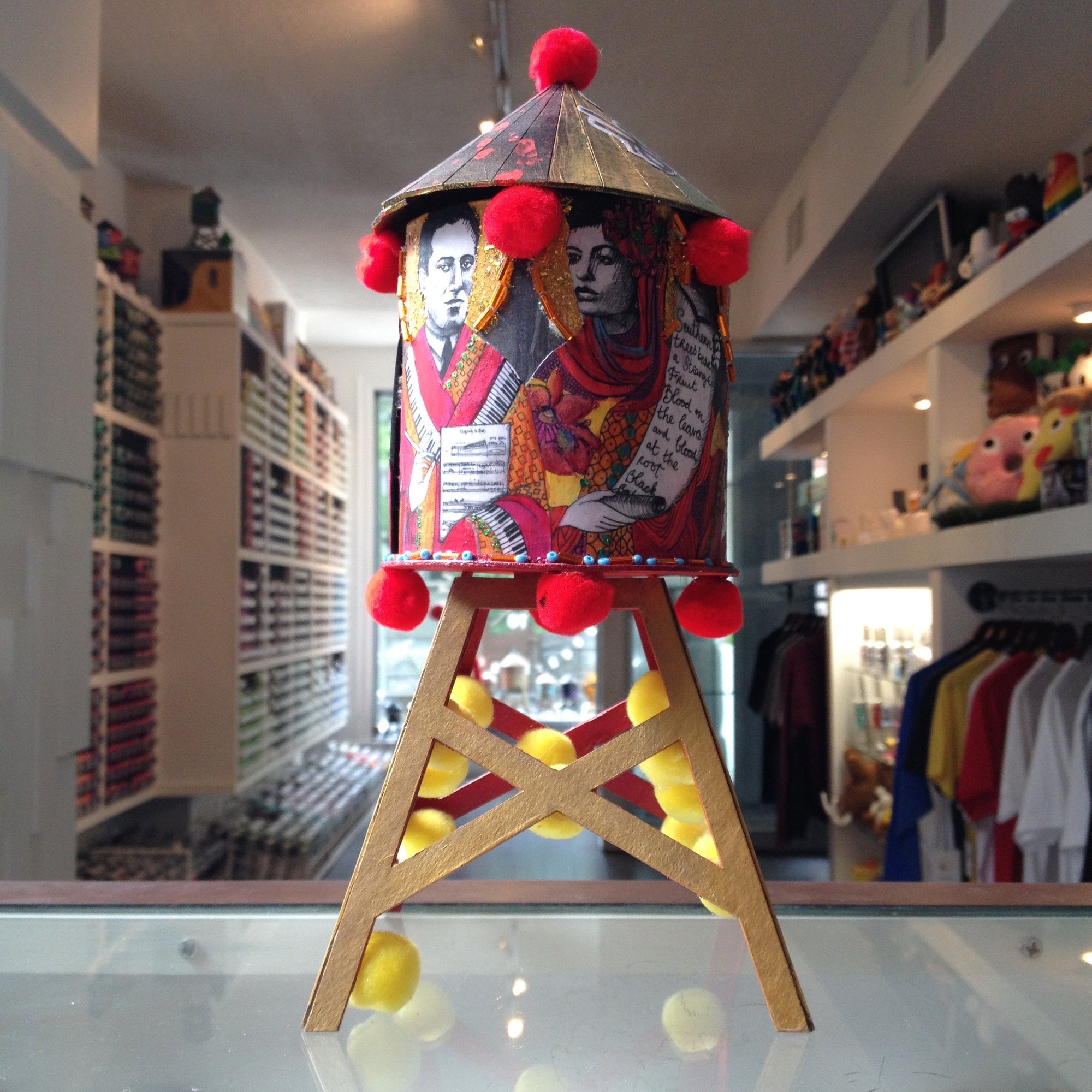 Miss Me Art Custom Boundless Brooklyn Water Tower - Mindzai  - 2