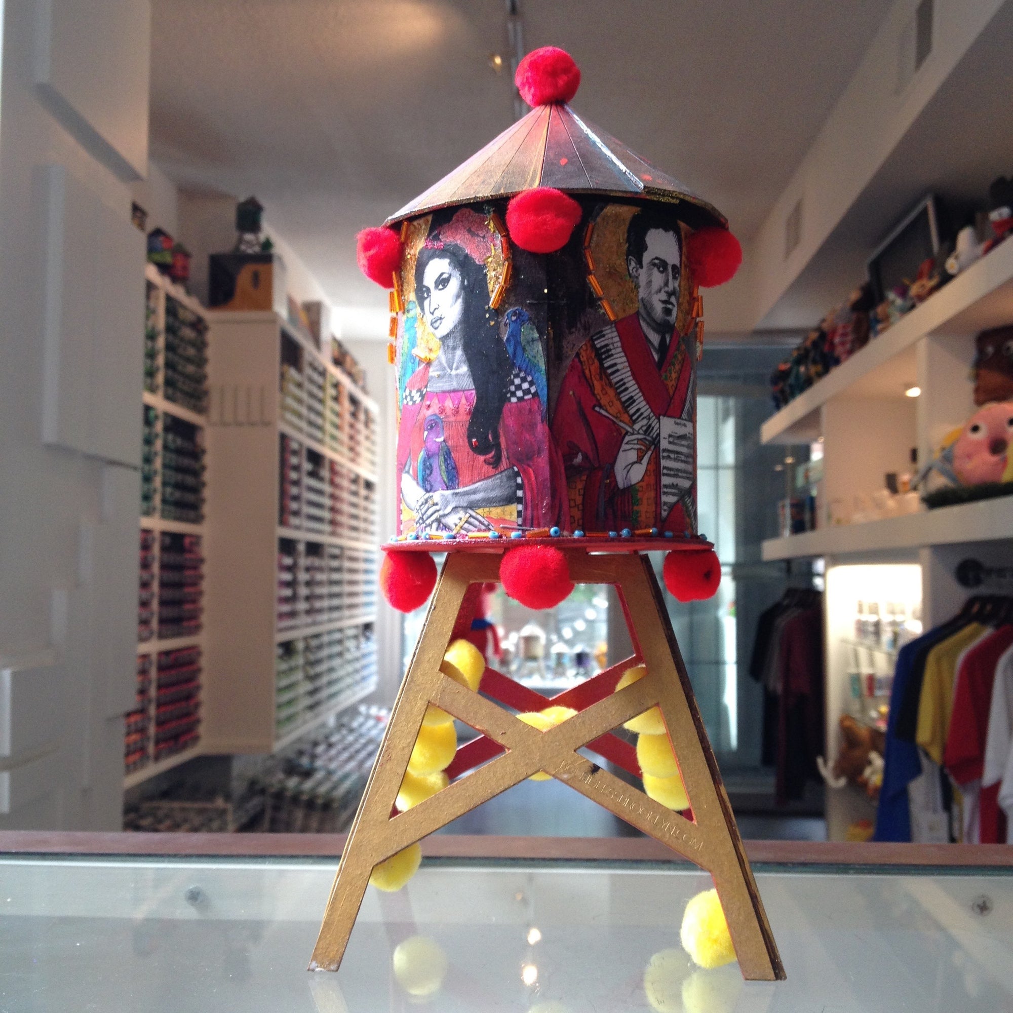 Miss Me Art Custom Boundless Brooklyn Water Tower - Mindzai  - 3