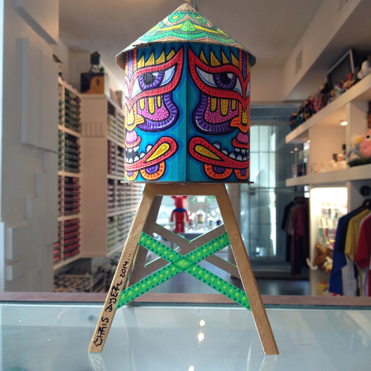 Chris Dyer Custom Boundless Brooklyn Water Tower - Mindzai  - 2