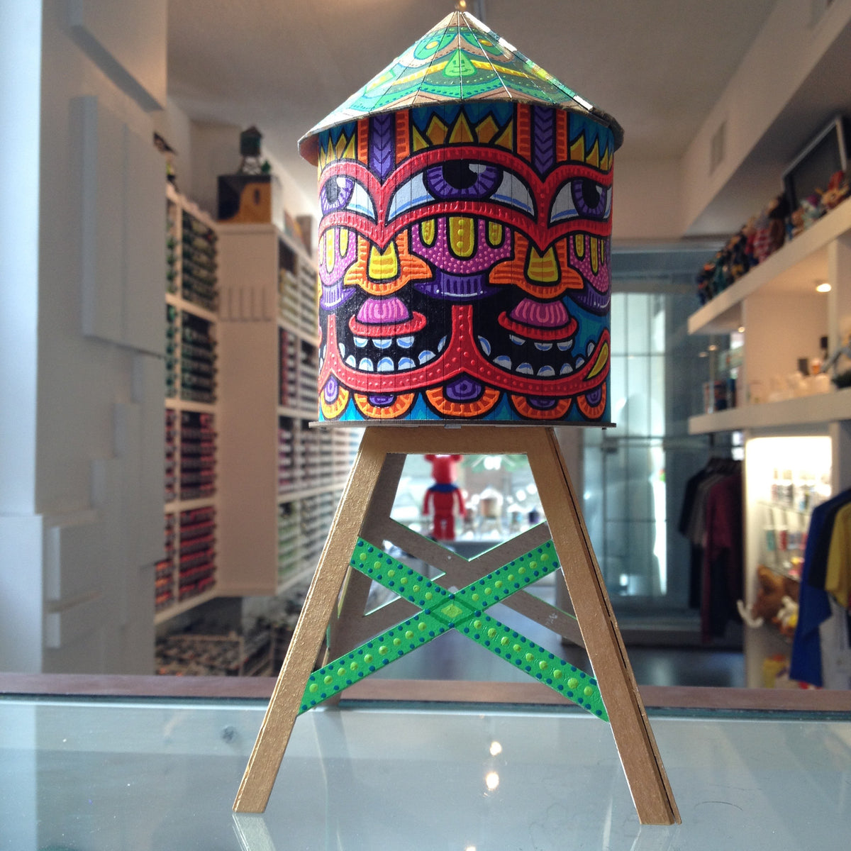 Chris Dyer Custom Boundless Brooklyn Water Tower - Mindzai  - 3