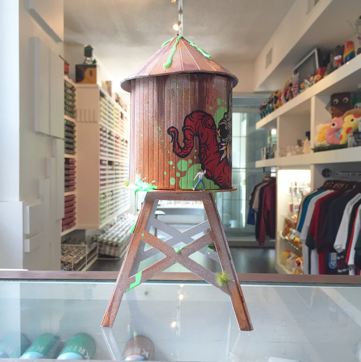 Grominator Custom Boundless Brooklyn Water Tower - Mindzai  - 4