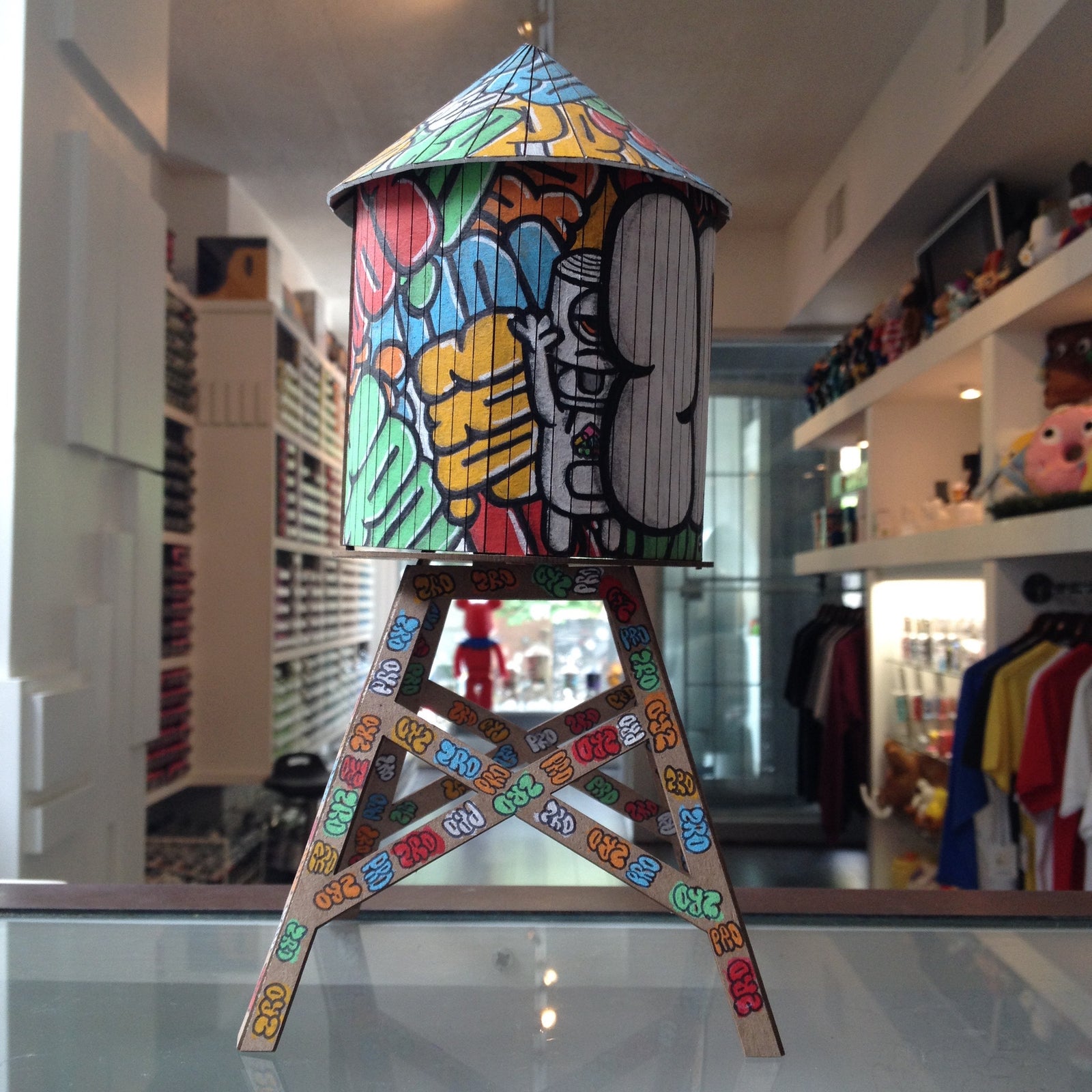 Zero Productivity Custom Boundless Brooklyn Water Tower - Mindzai  - 2