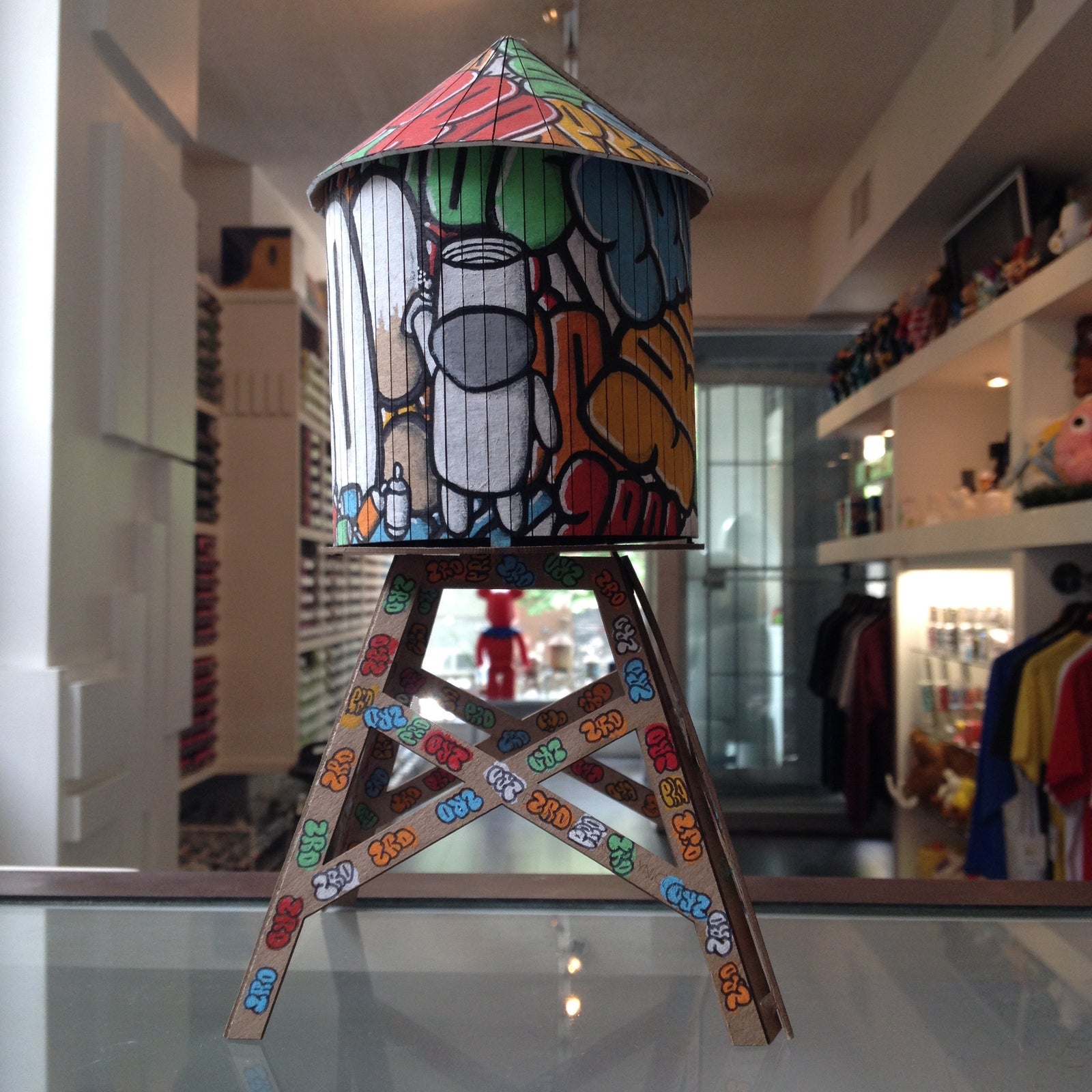 Zero Productivity Custom Boundless Brooklyn Water Tower - Mindzai  - 4