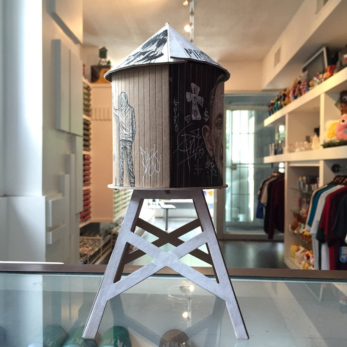 Paul Jackson Custom Boundless Brooklyn Water Tower - Mindzai  - 4