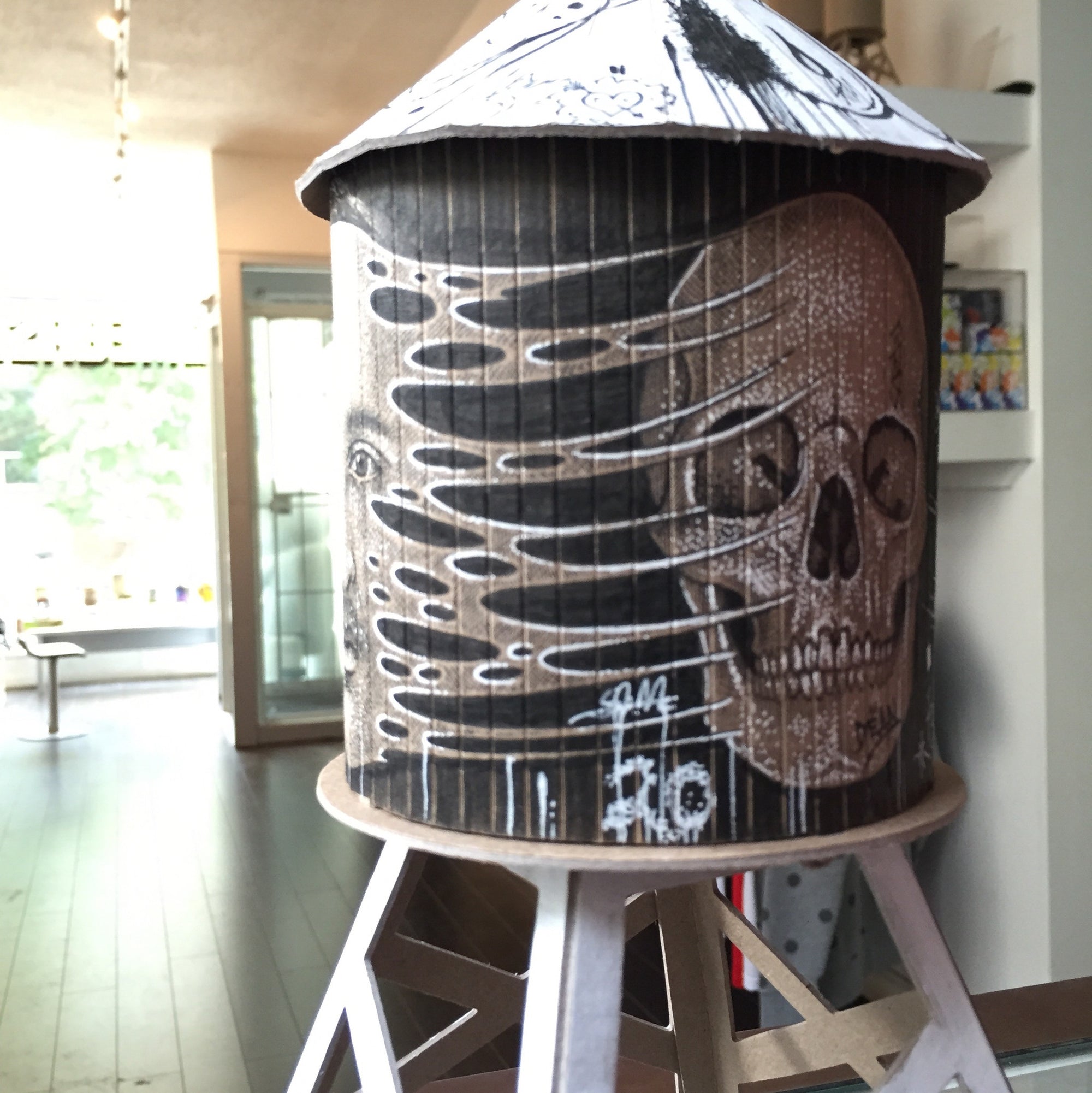 Paul Jackson Custom Boundless Brooklyn Water Tower - Mindzai  - 5