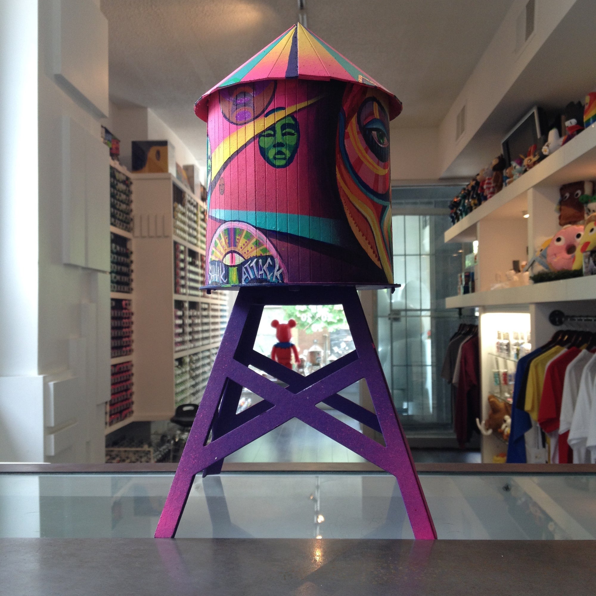 Shalak Attack Custom Boundless Brooklyn Water Tower - Mindzai  - 1