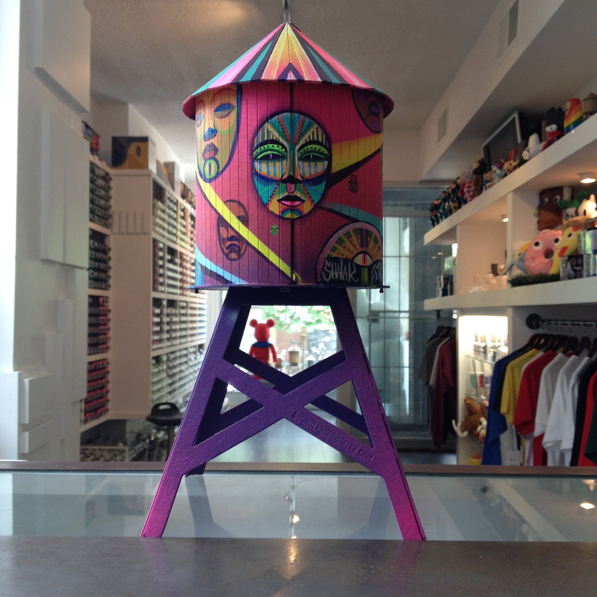 Shalak Attack Custom Boundless Brooklyn Water Tower - Mindzai  - 3