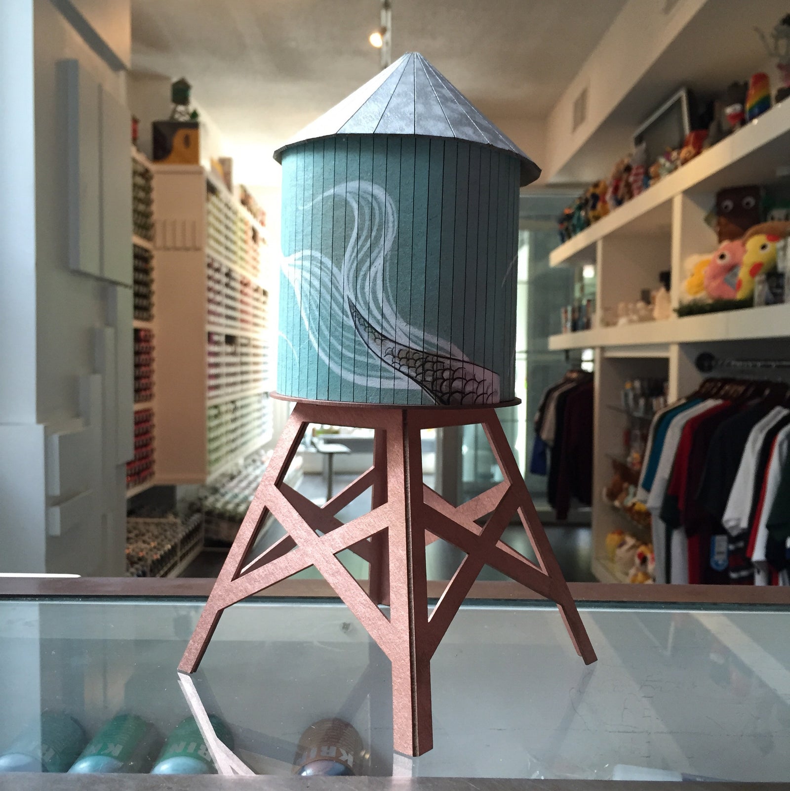 Yuhmi Collective Custom Boundless Brooklyn Water Tower - Mindzai  - 3