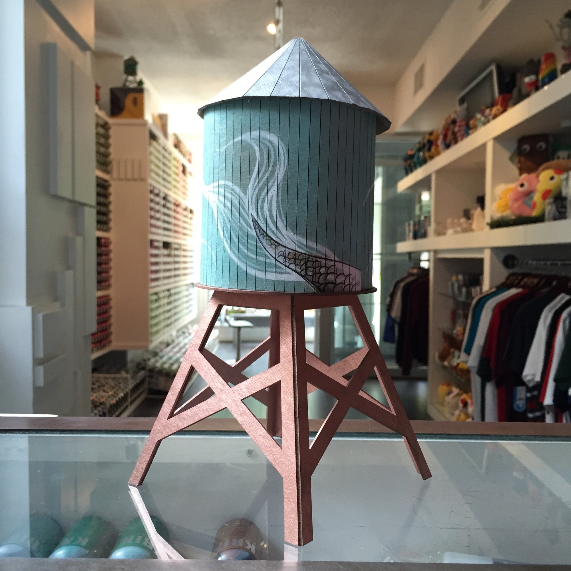 Yuhmi Collective Custom Boundless Brooklyn Water Tower - Mindzai  - 3