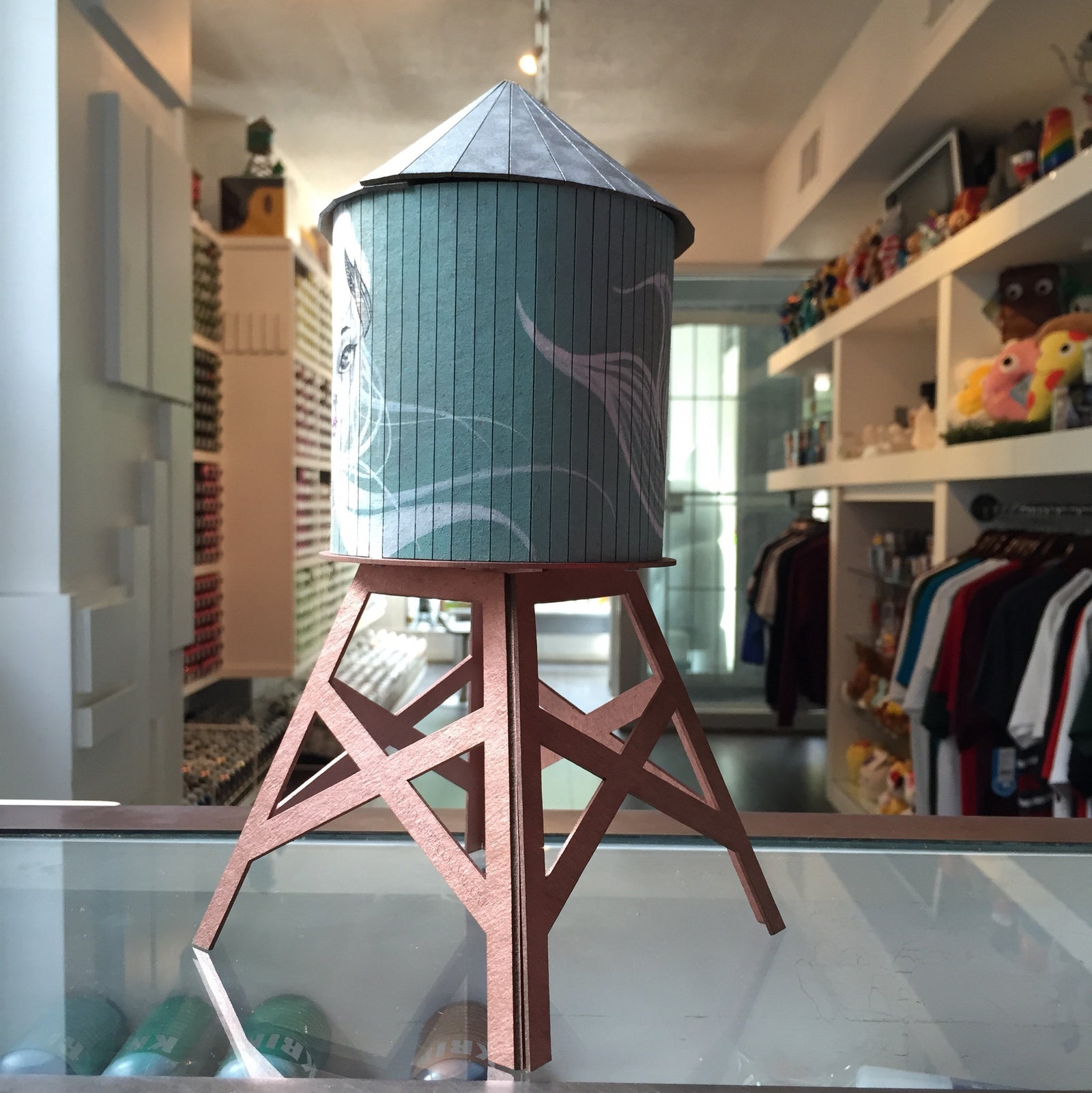Yuhmi Collective Custom Boundless Brooklyn Water Tower - Mindzai  - 1