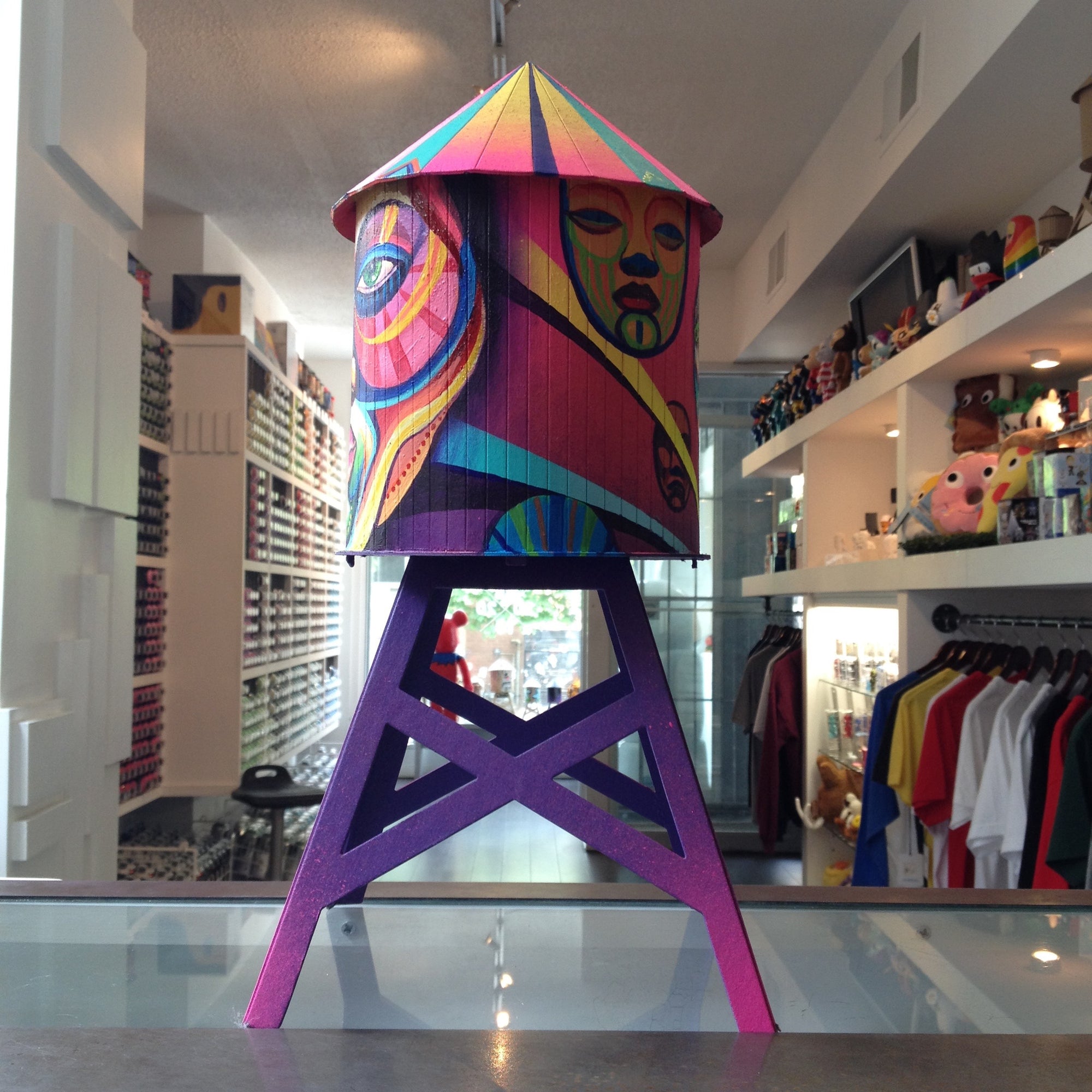 Shalak Attack Custom Boundless Brooklyn Water Tower - Mindzai  - 4