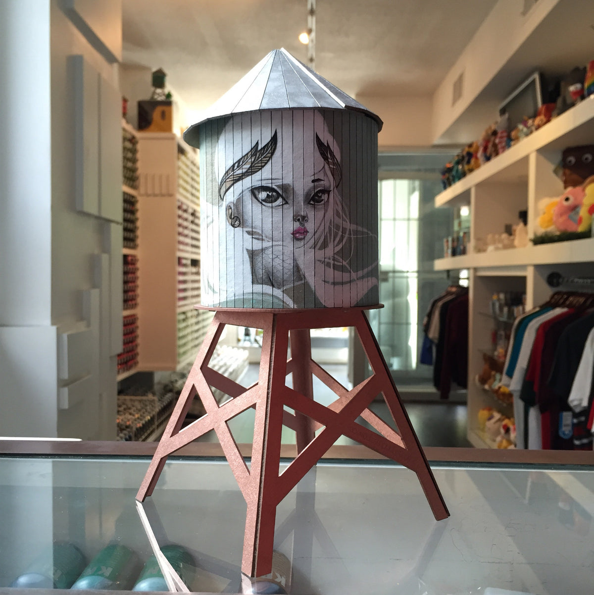 Yuhmi Collective Custom Boundless Brooklyn Water Tower - Mindzai  - 1