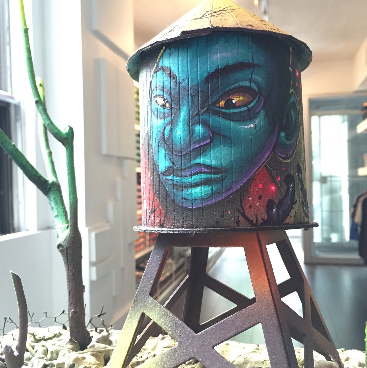 Bruno Smoky Custom Boundless Brooklyn Water Tower - Mindzai  - 2