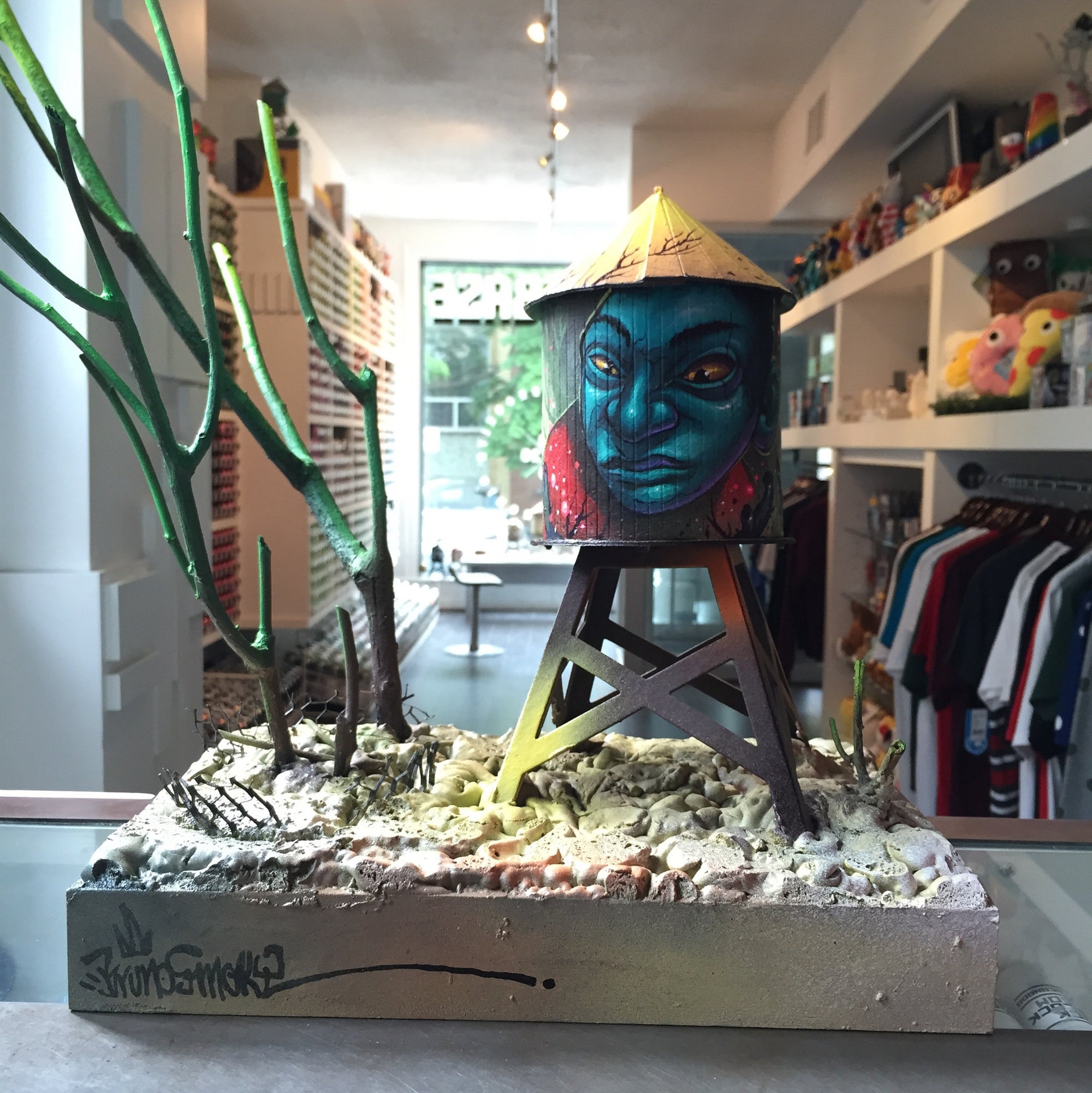 Bruno Smoky Custom Boundless Brooklyn Water Tower - Mindzai  - 1