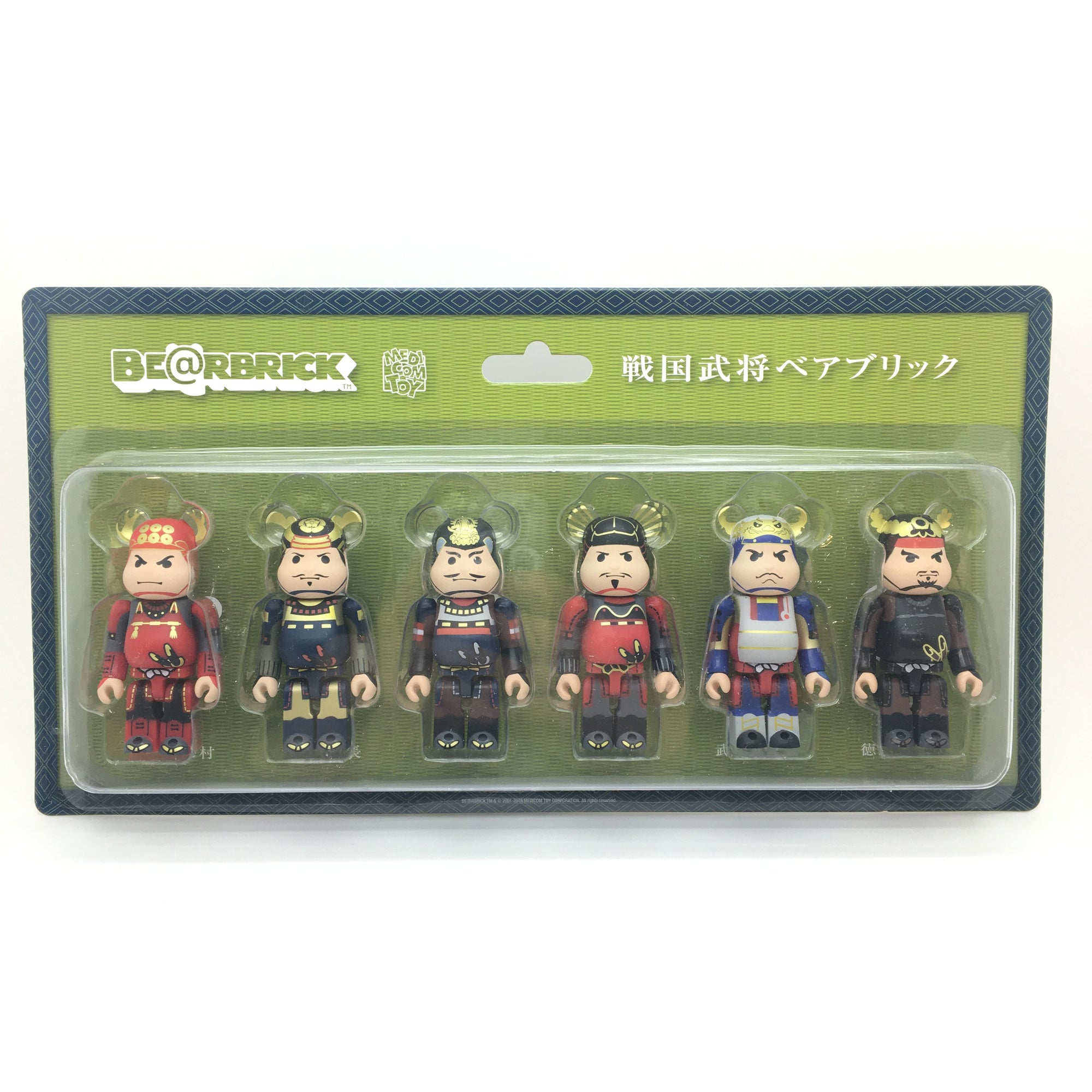 Sengoku Warlords 6-Piece 100% Bearbrick Set - Mindzai Toy Shop