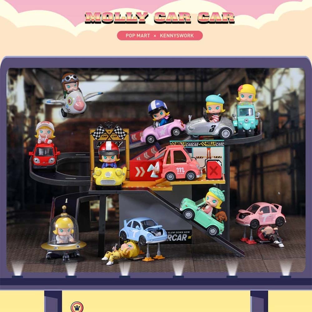 Molly Car Car Blind Box Series by POP MART