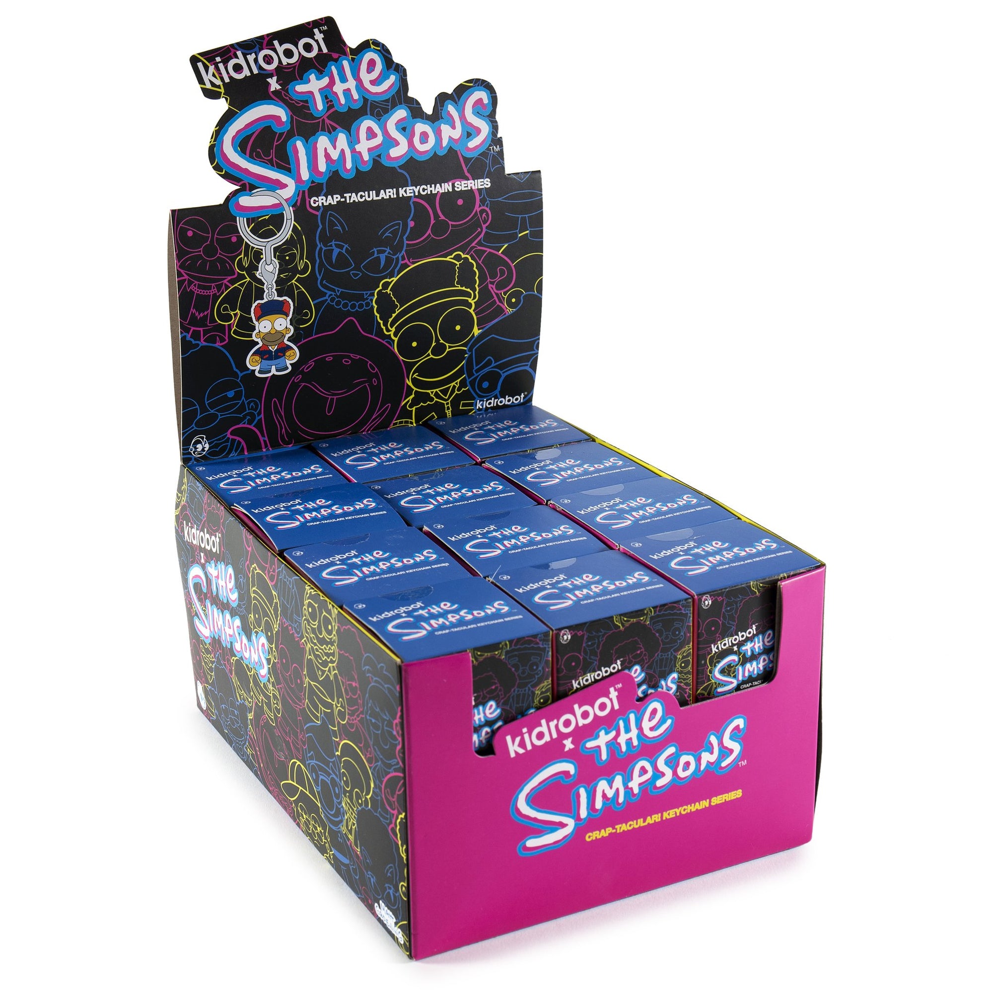 The Simpsons Craptacular Blind Box Keychains by Kidrobot