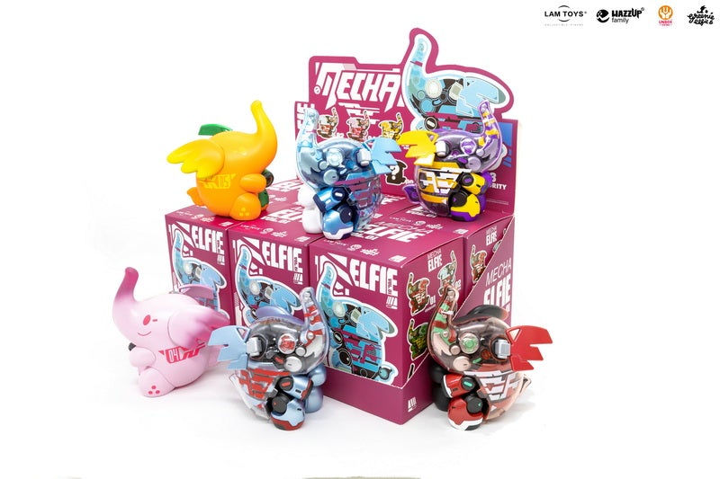 Mecha Elfie Vol. 1 Blind Box Series by Too Natthapong x Lam Toys x Unbox Industries